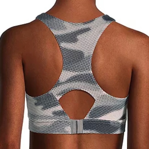 Xersion Women's Peach Camo Medium Support Sports Bra Sizes M L XL XXL - Picture 2 of 14